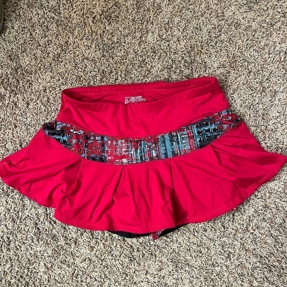 Skirt Sports Pink Tennis Skort Sz M EUC
